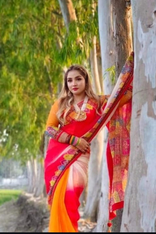 সেমি মসলিন সিল্ক