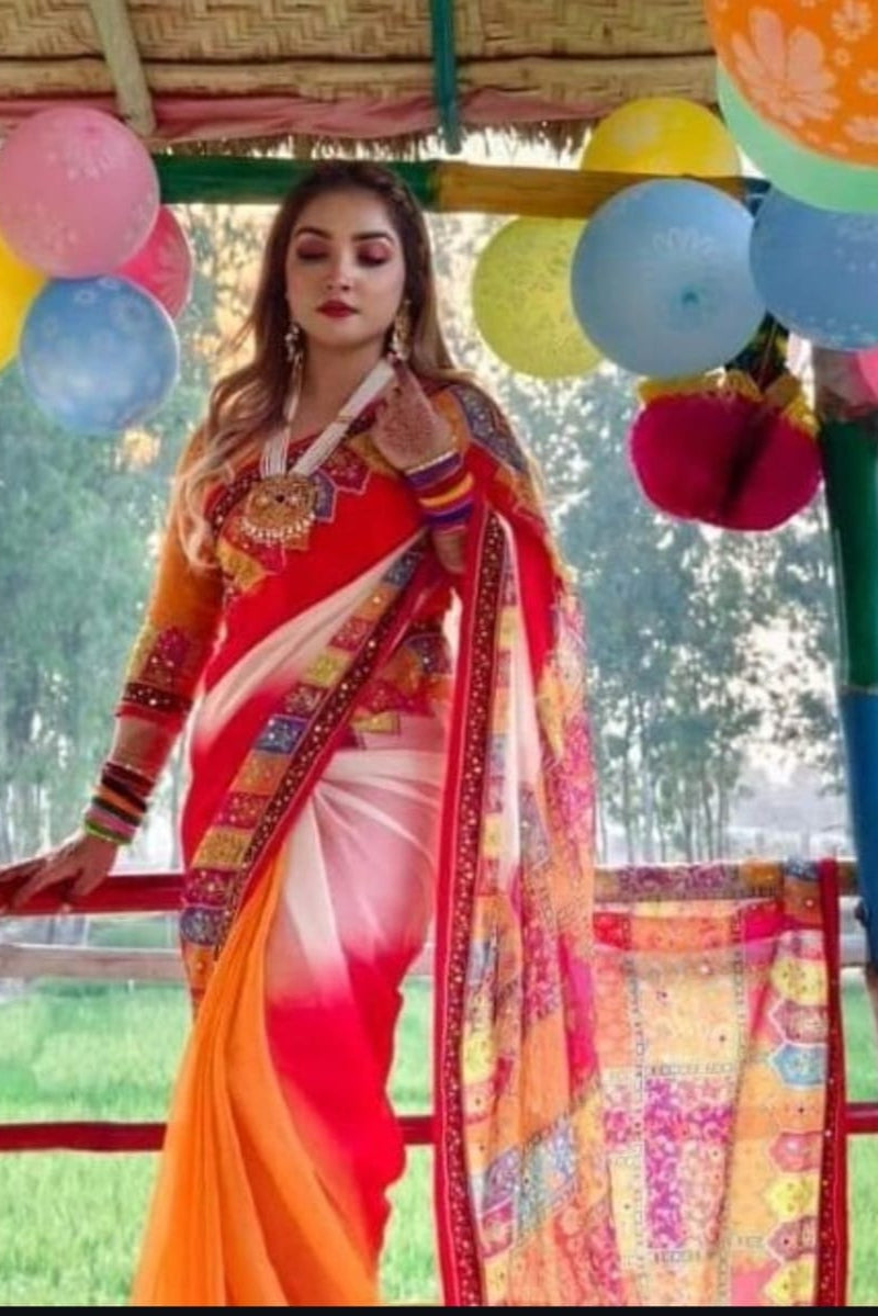 সেমি মসলিন সিল্ক