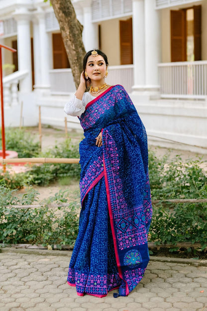 প্রিমিয়াম হাফসিল্ক বুটিক শাড়ি