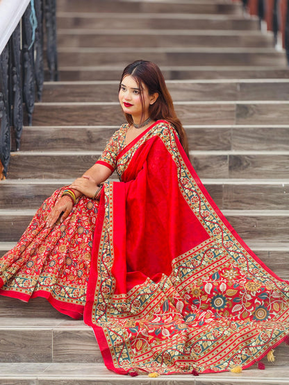 সেমি মসলিন সিল্ক