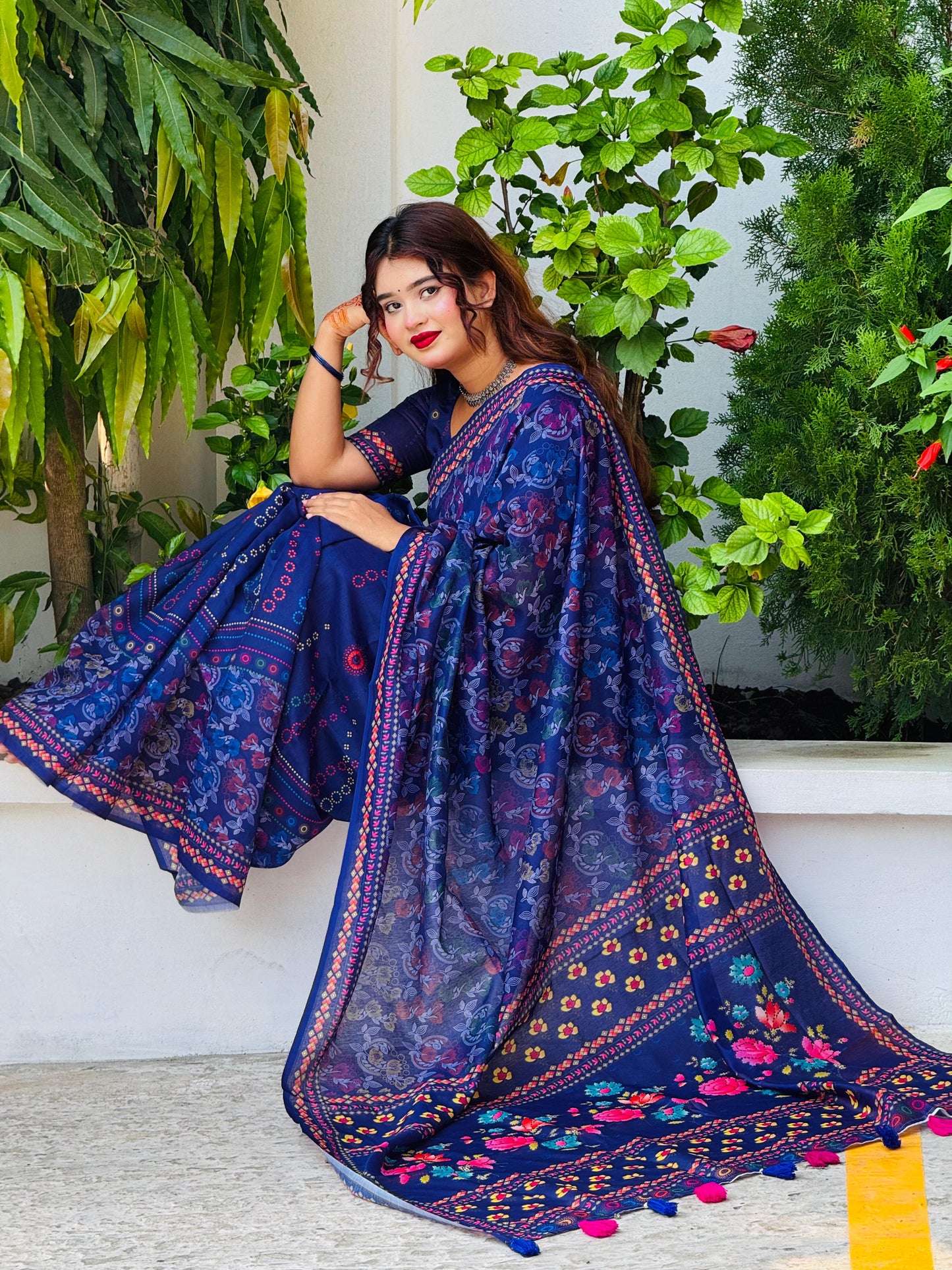 সেমি মসলিন সিল্ক