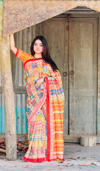সেমি মসলিন সিল্ক