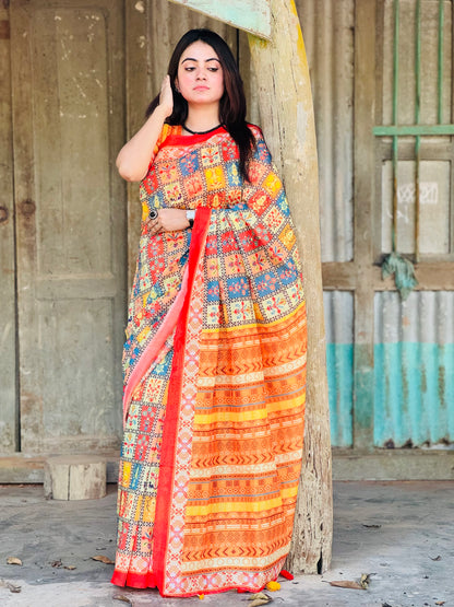 সেমি মসলিন সিল্ক
