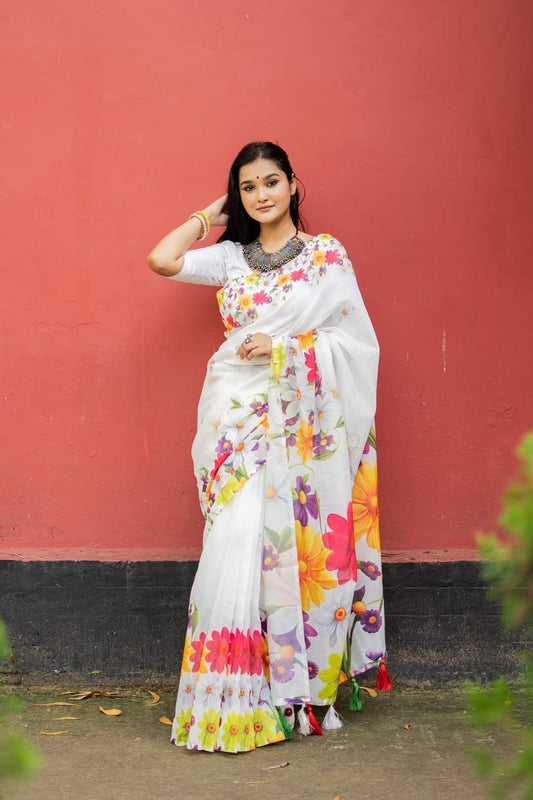 সেমি মসলিন সিল্ক