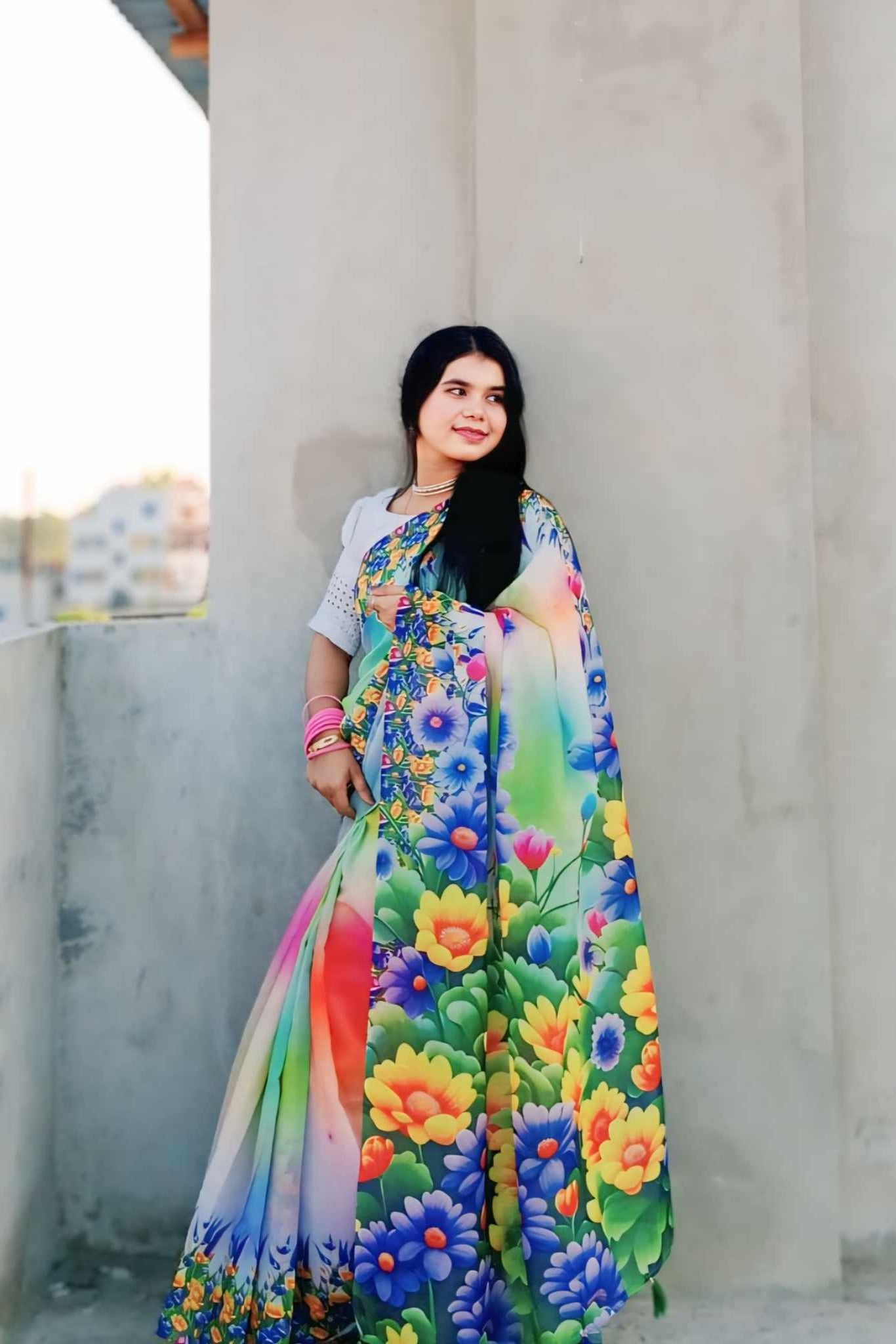 সেমি মসলিন সিল্ক