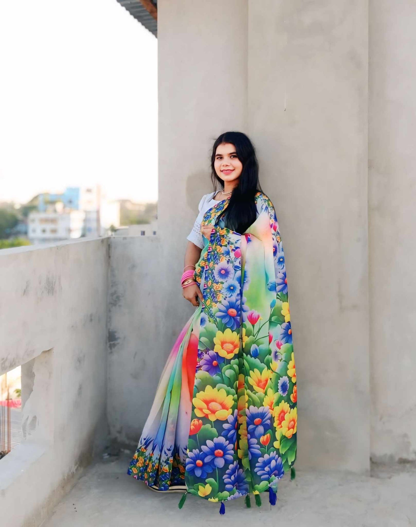 সেমি মসলিন সিল্ক