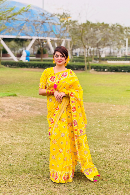 সেমি মসলিন সিল্ক