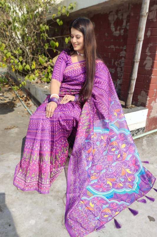সেমি মসলিন সিল্ক