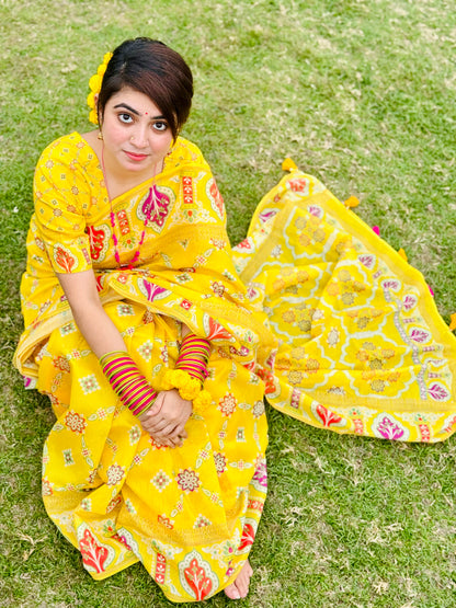 সেমি মসলিন সিল্ক