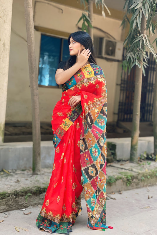 সেমি মসলিন সিল্ক