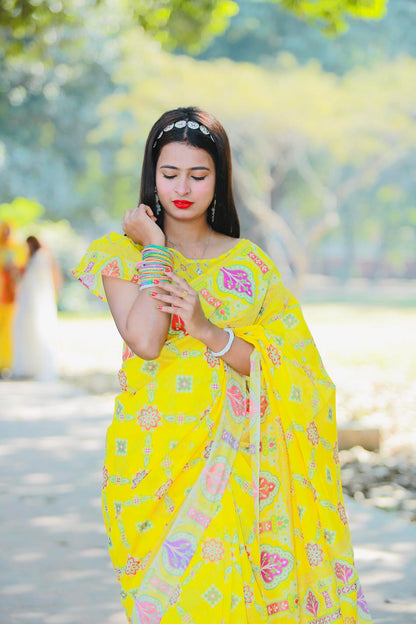 সেমি মসলিন সিল্ক