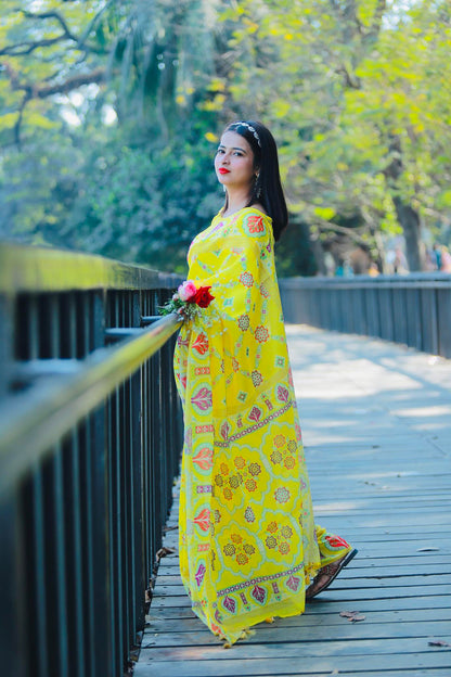সেমি মসলিন সিল্ক