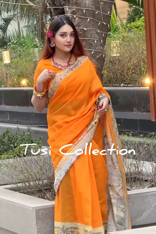 সেমি মসলিন সিল্ক