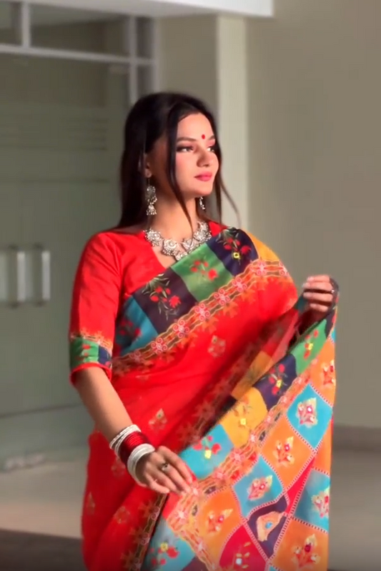 সেমি মসলিন সিল্ক