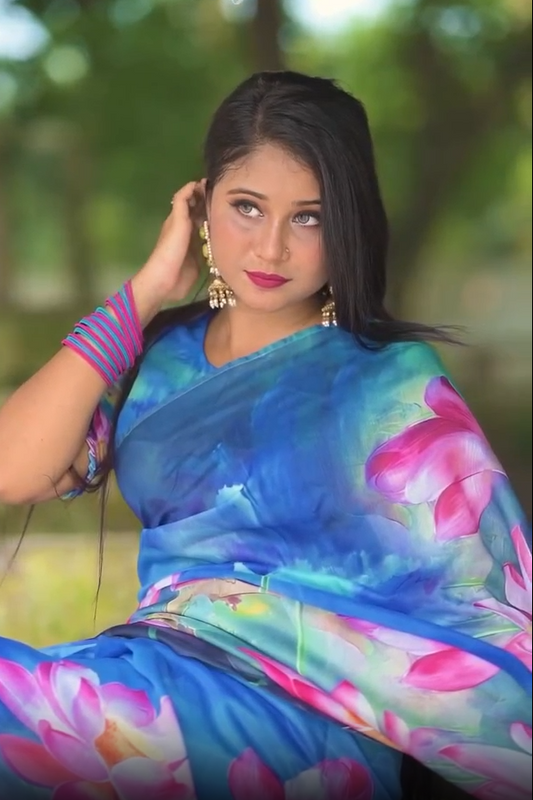 সেমি মসলিন সিল্ক