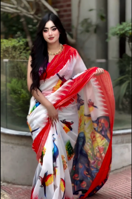 সেমি মসলিন সিল্ক
