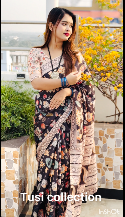 সেমি মসলিন সিল্ক