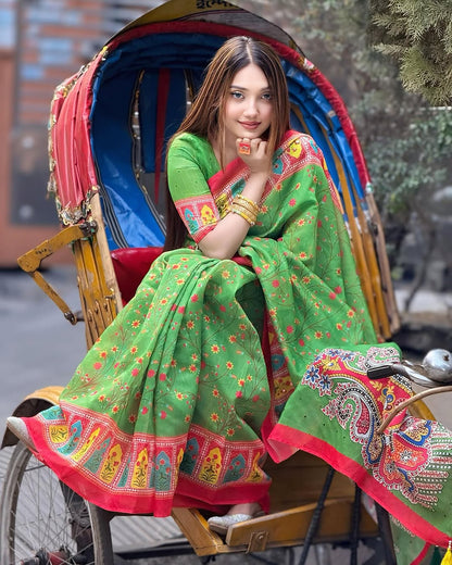 সেমি মসলিন সিল্ক