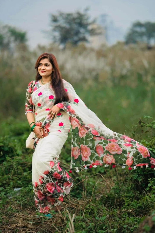 সেমি মসলিন সিল্ক
