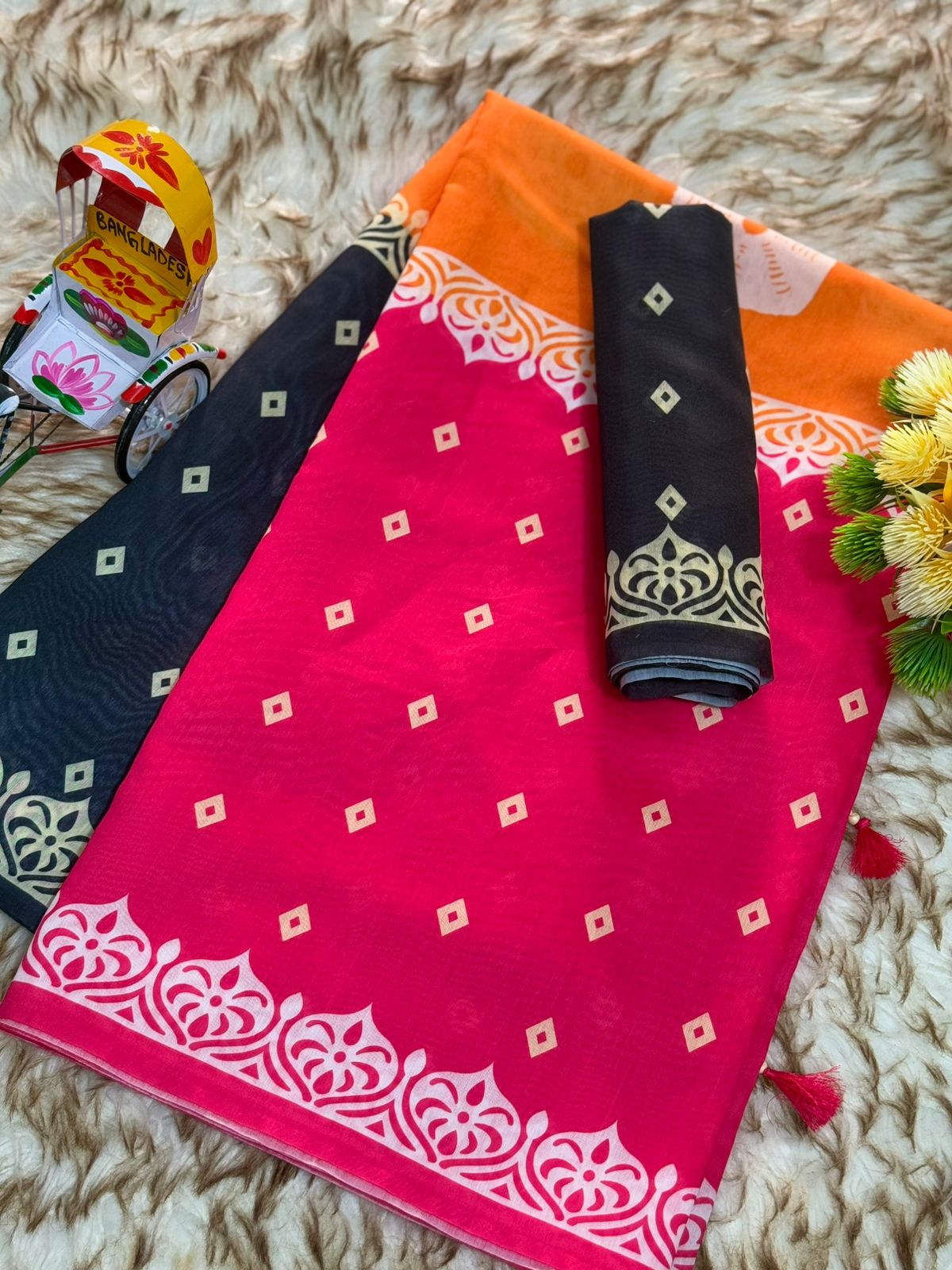 সেমি মসলিন সিল্ক