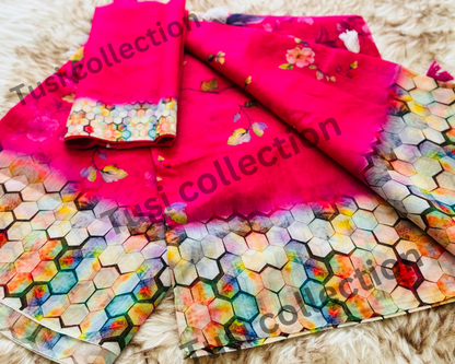 সেমি মসলিন সিল্ক