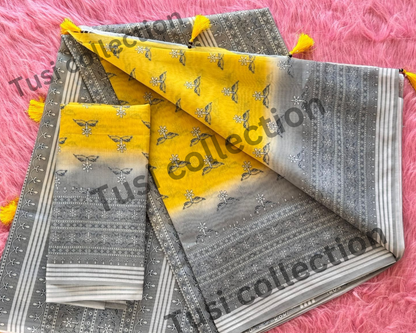 সেমি মসলিন সিল্ক