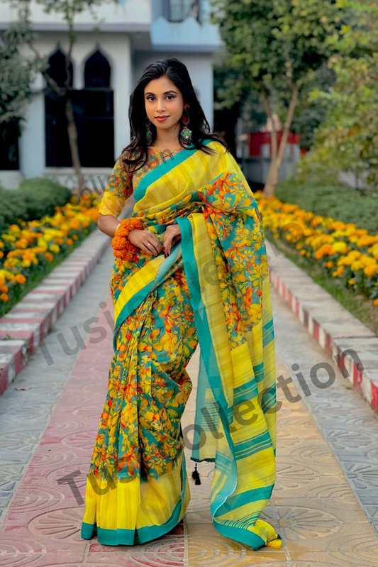 সেমি মসলিন সিল্ক