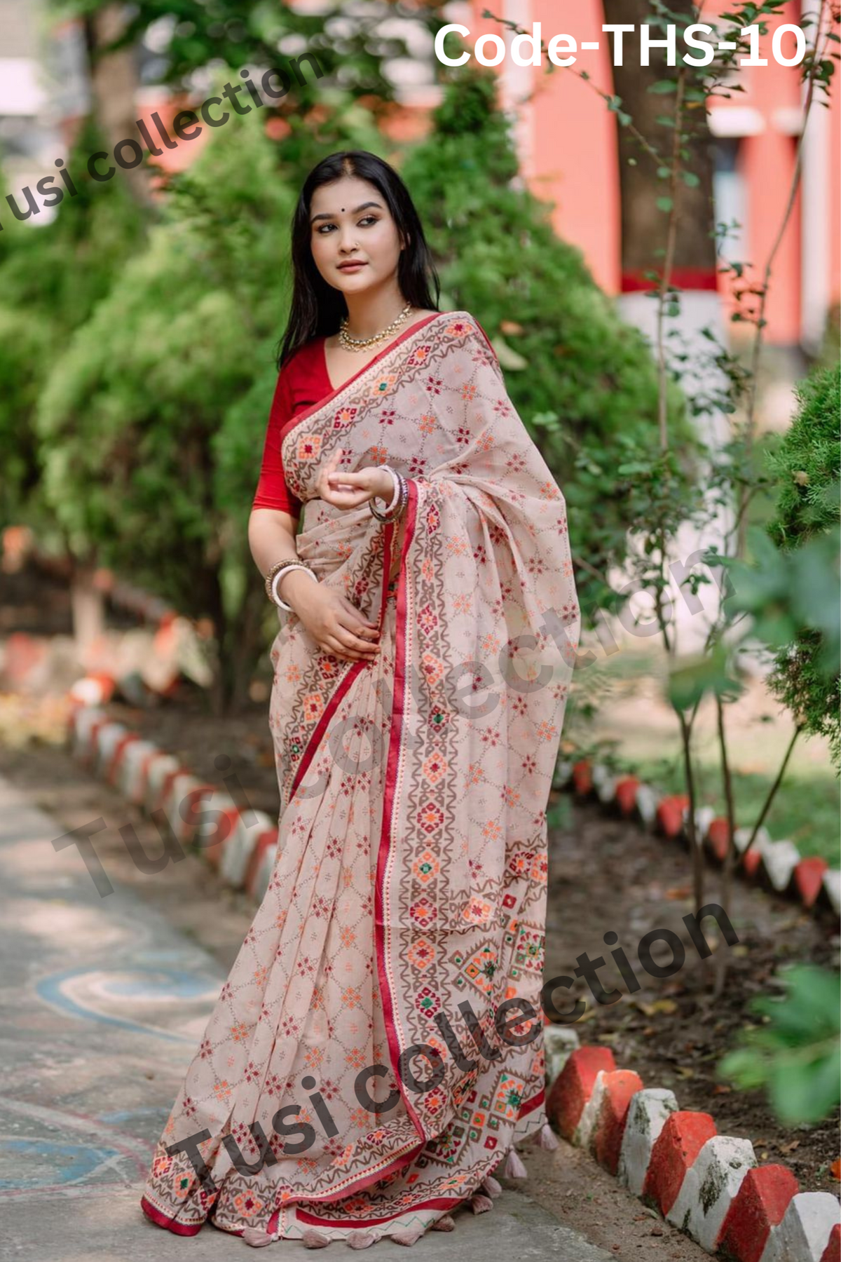 Tangail half silk boutique-THS-10