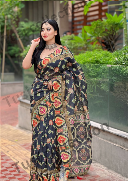 সেমি মসলিন সিল্ক