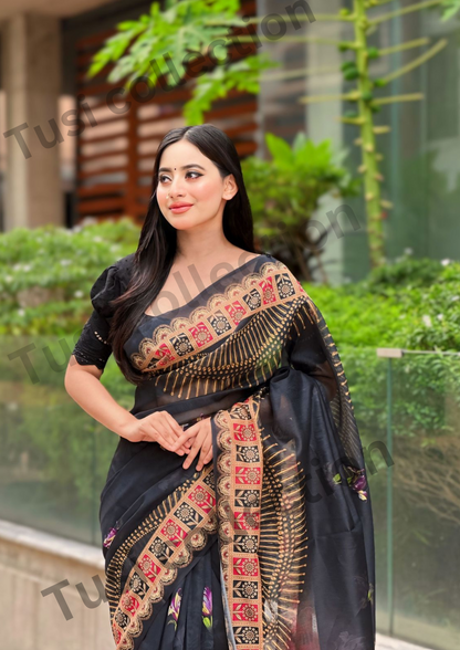 সেমি মসলিন সিল্ক