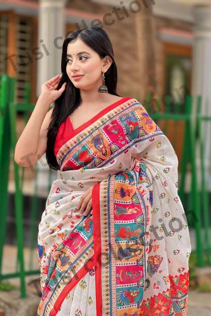 সেমি মসলিন সিল্ক