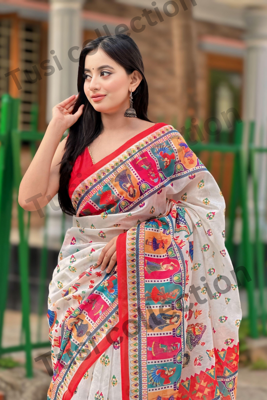 সেমি মসলিন সিল্ক