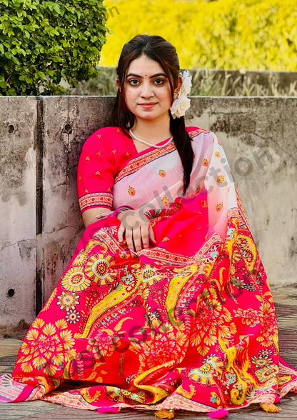 সেমি মসলিন সিল্ক
