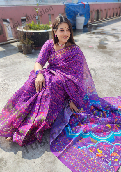 সেমি মসলিন সিল্ক
