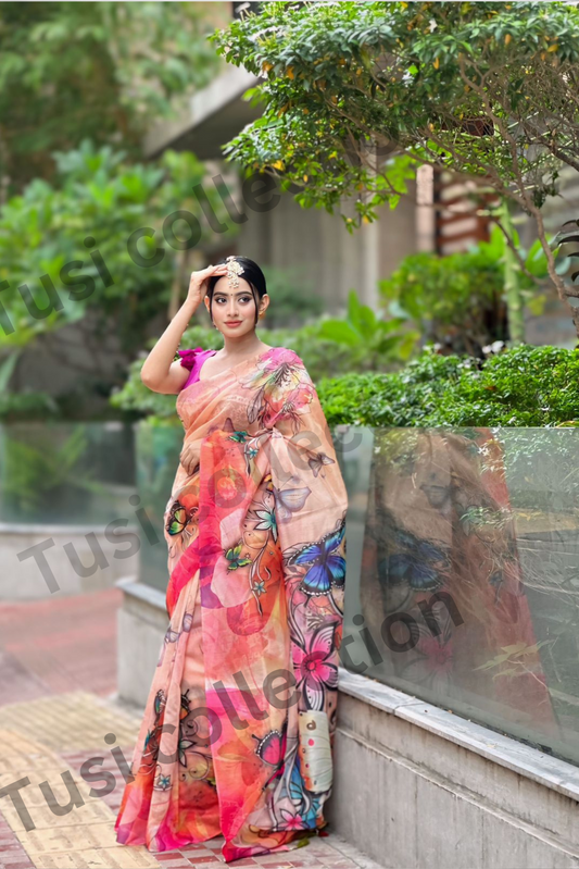সেমি মসলিন সিল্ক