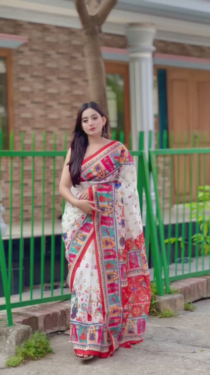 সেমি মসলিন সিল্ক