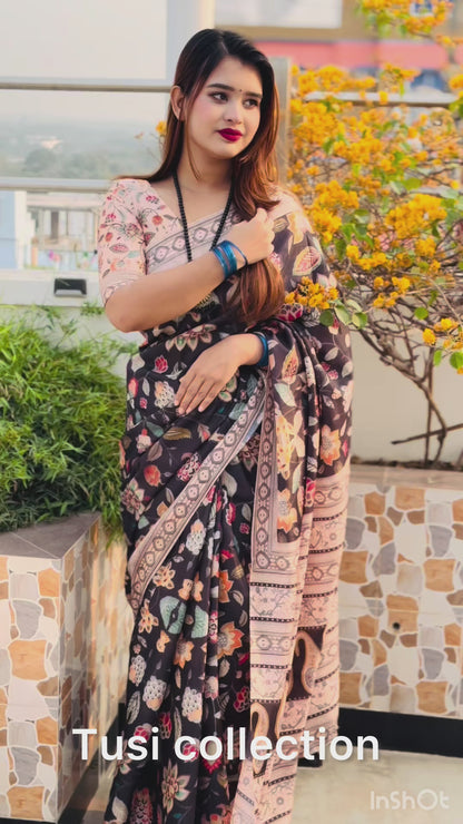 সেমি মসলিন সিল্ক