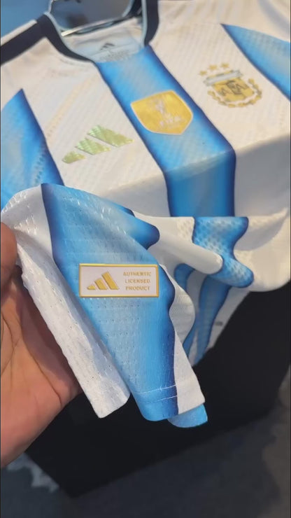 Argentina World Cup 2026 Home Jersey - Player Edition - Half Sleeve