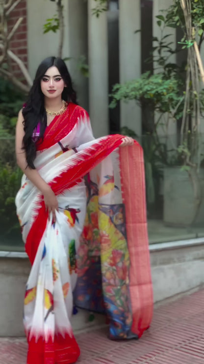 সেমি মসলিন সিল্ক