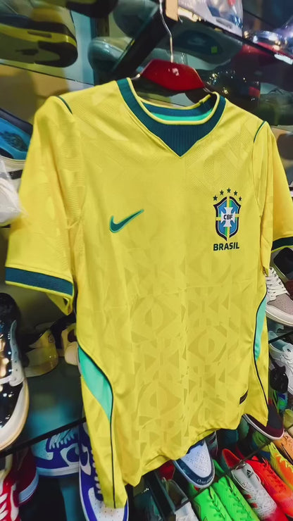 Brazil World Cup 2026 Home Jersey - Player Edition - Half Sleeve