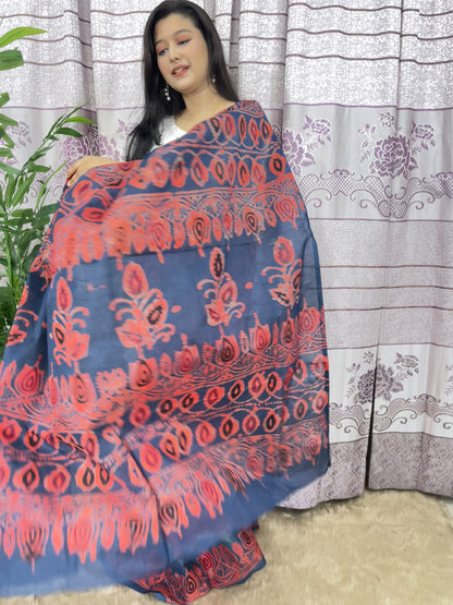 প্রিমিয়াম বাটিক শাড়ী
