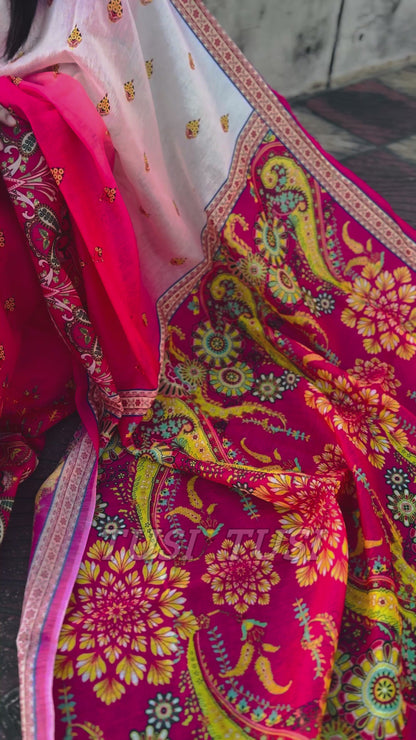 সেমি মসলিন সিল্ক