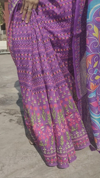 সেমি মসলিন সিল্ক